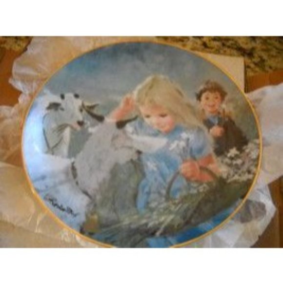 12 Plate Set of Hamilton Collection The Summer Days of Childhood Thornton Utz - Picture 2 of 12